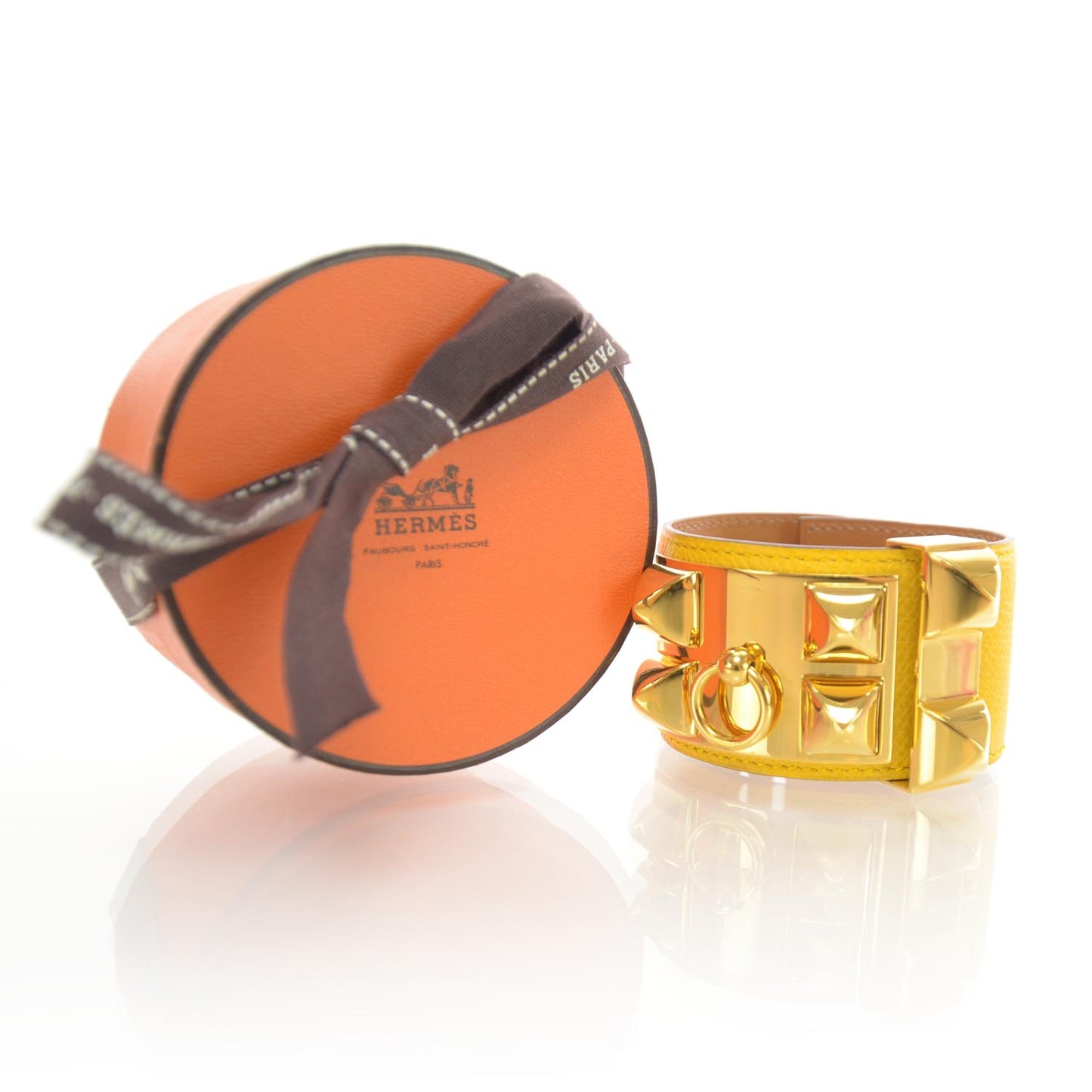 Courchevel Collier de Chien CDC Bracelet Jaune