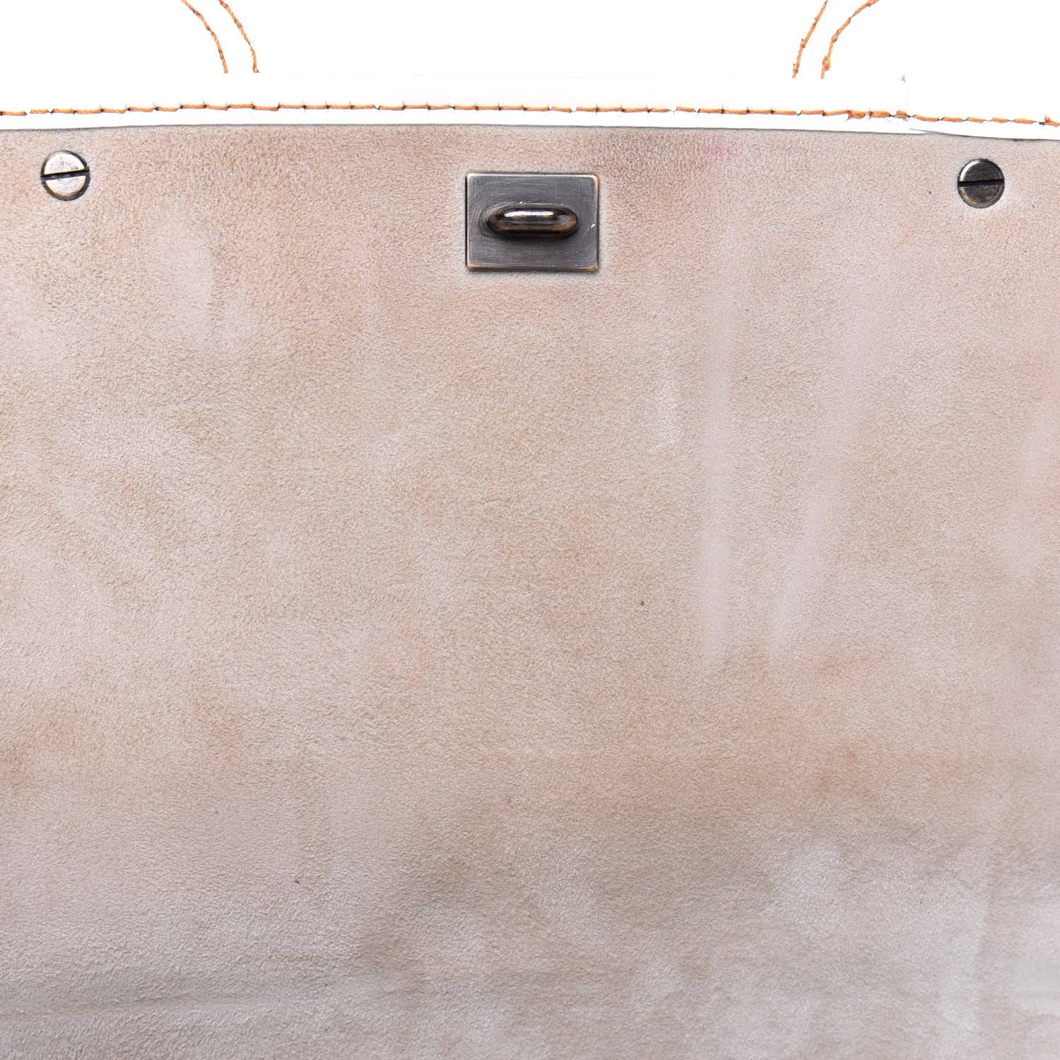 Fendi Patent B Bag White 9 of 29