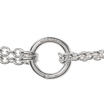 Hermes Sterling Silver Parade Necklace 4 of 6