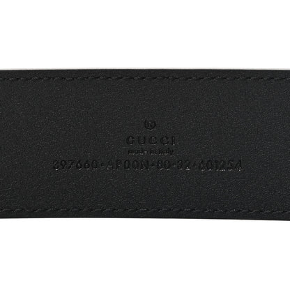 Gucci Moon Calfskin Nickel Double G 40mm Belt 80 32 Black 5 of 5