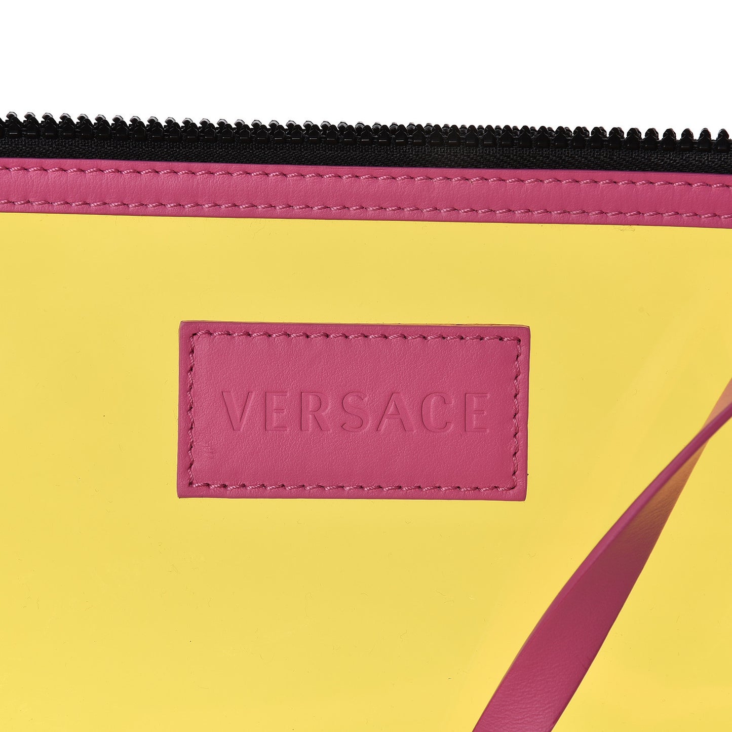 Vinyl Calfskin 90s Logo Tote Multicolor
