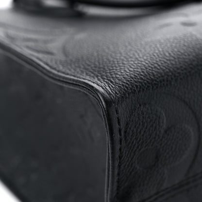 Louis Vuitton Empreinte Monogram Giant Onthego PM Black 9 of 11
