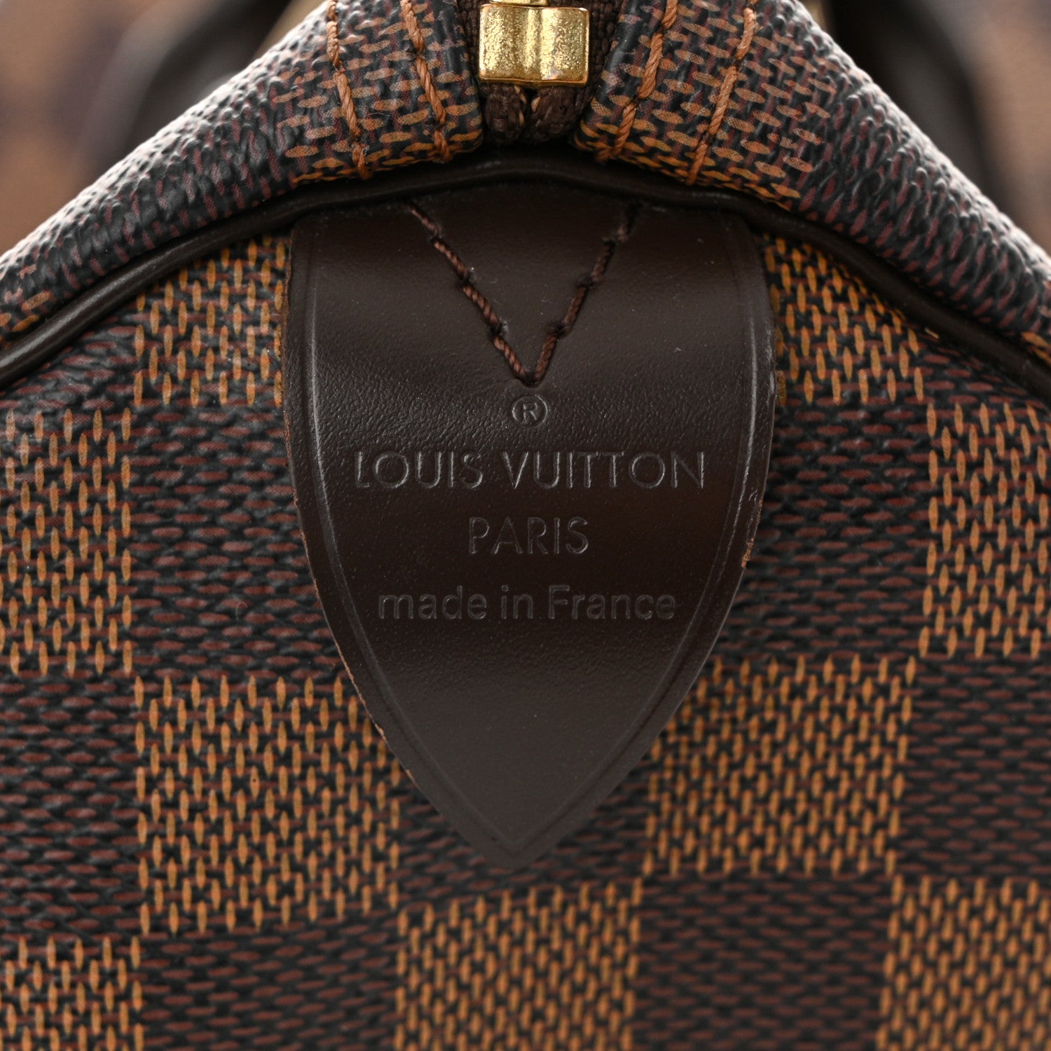 Louis Vuitton Damier Ebene Speedy 30 6 of 10