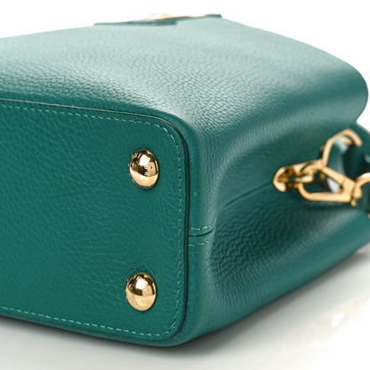 Louis Vuitton Taurillon Capucines BB Emerald 8 of 8