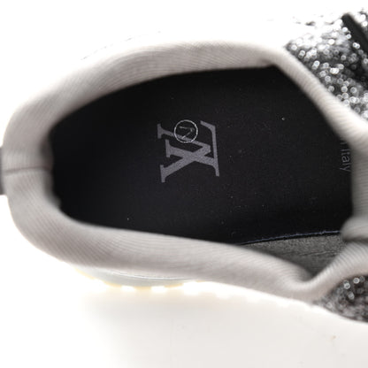 Louis Vuitton Technical Knit Mens V.N.R Sneakers 8 Silver 9 of 12
