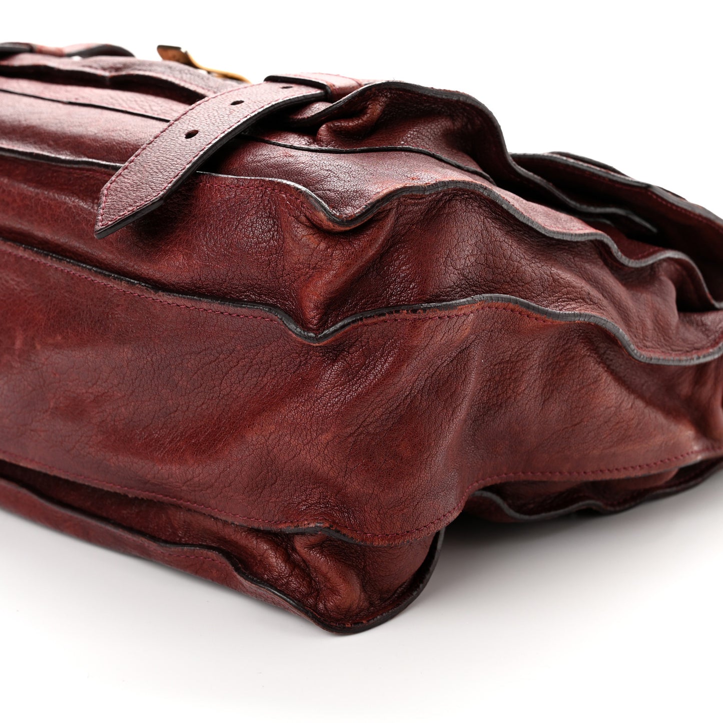 Lambskin Medium PS1 Satchel Burgundy