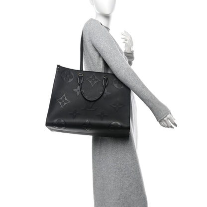 Louis Vuitton Empreinte Monogram Giant Onthego GM Black 2 of 10