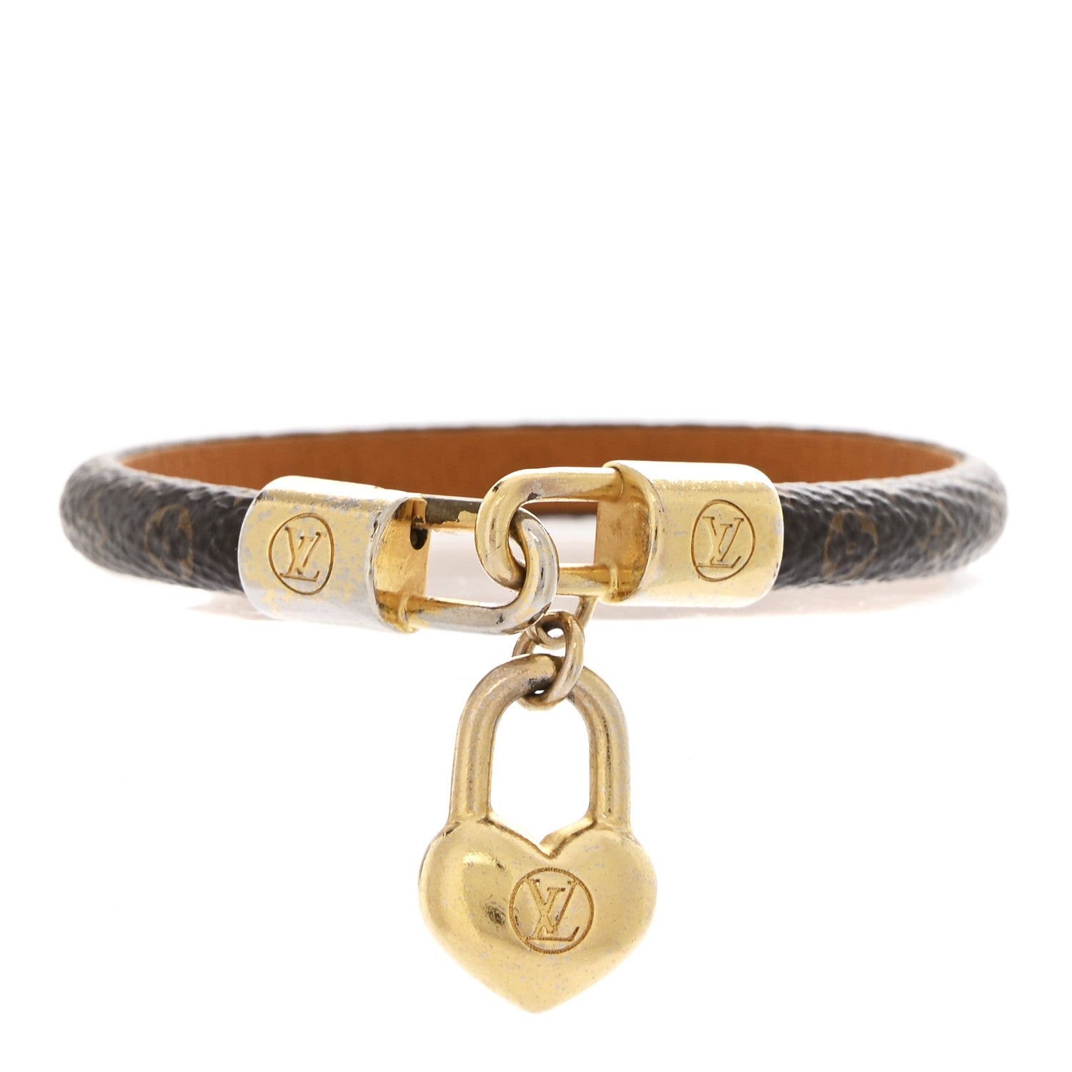Louis Vuitton Monogram Crazy In Lock Bracelet 19 1 of 5
