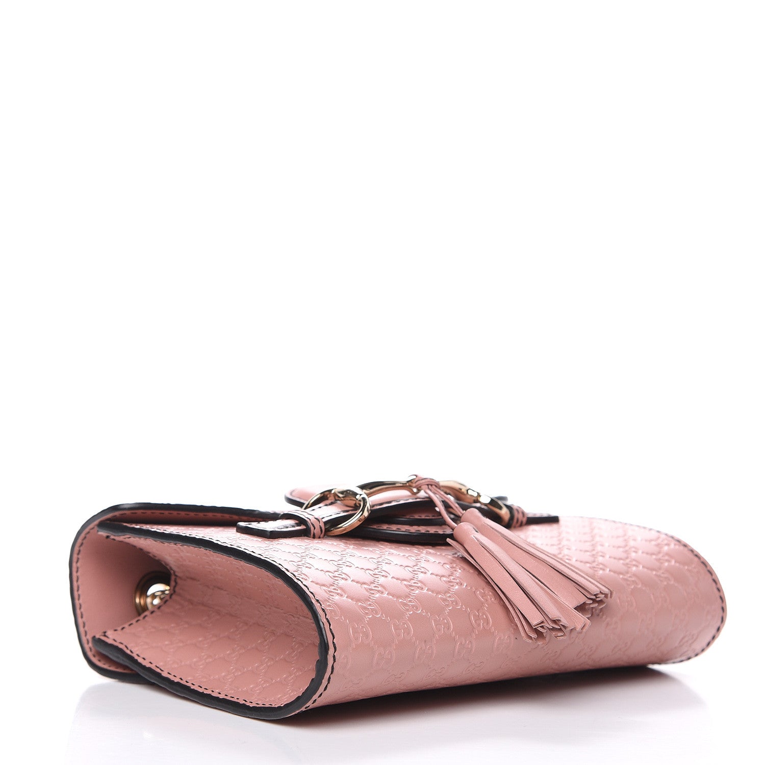 Gucci Microguccissima Mini Emily Shoulder Bag Soft Pink 4 of 11