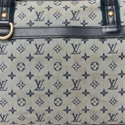 Louis Vuitton Mini Monogram Josephine PM Blue 8 of 13