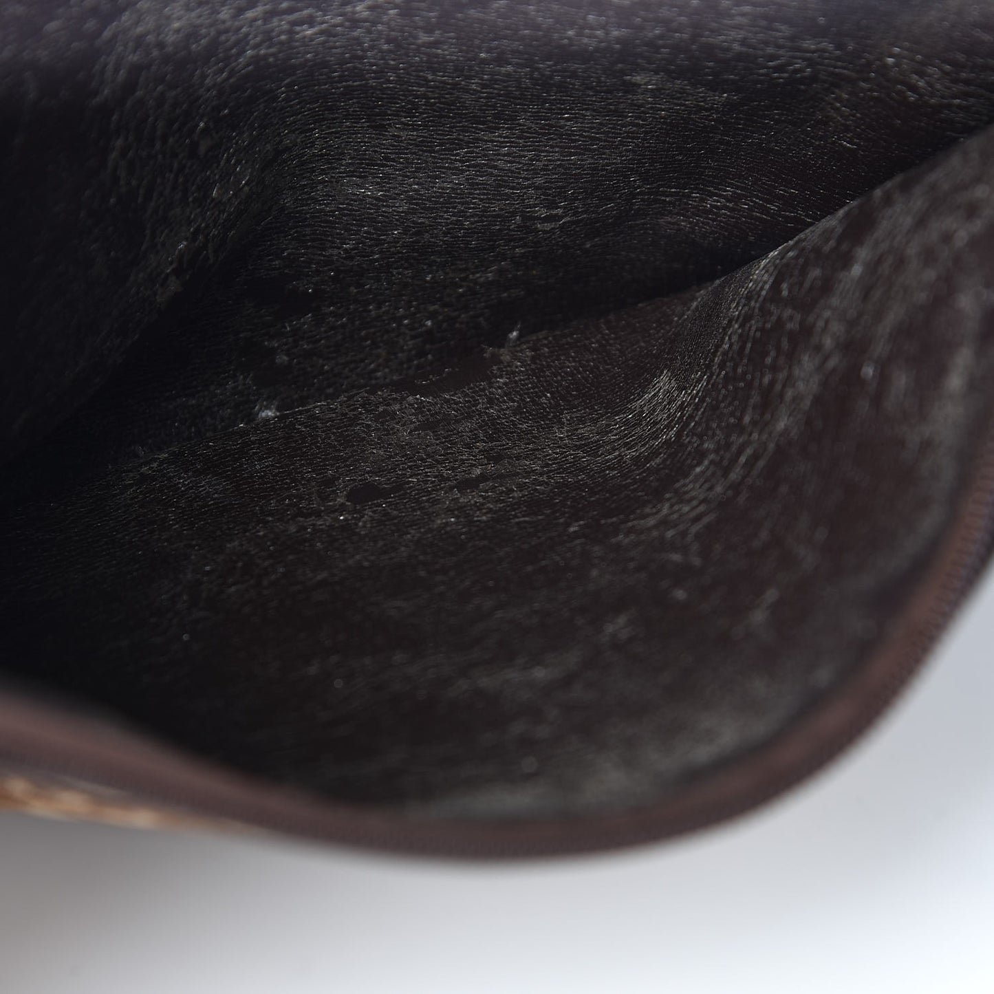 Monogram Wristlet Brown