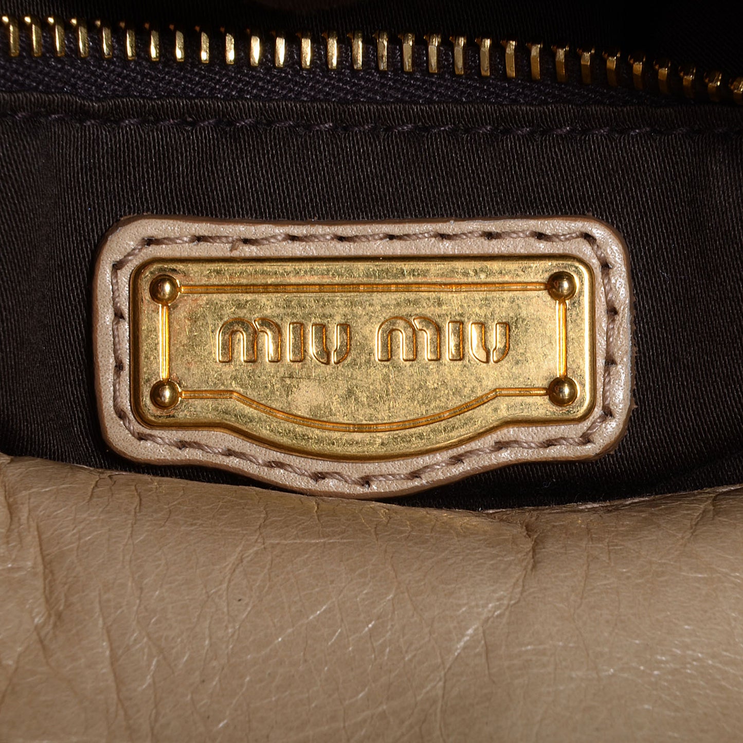 Leather Vitello Lux Bow Bag Quarzo