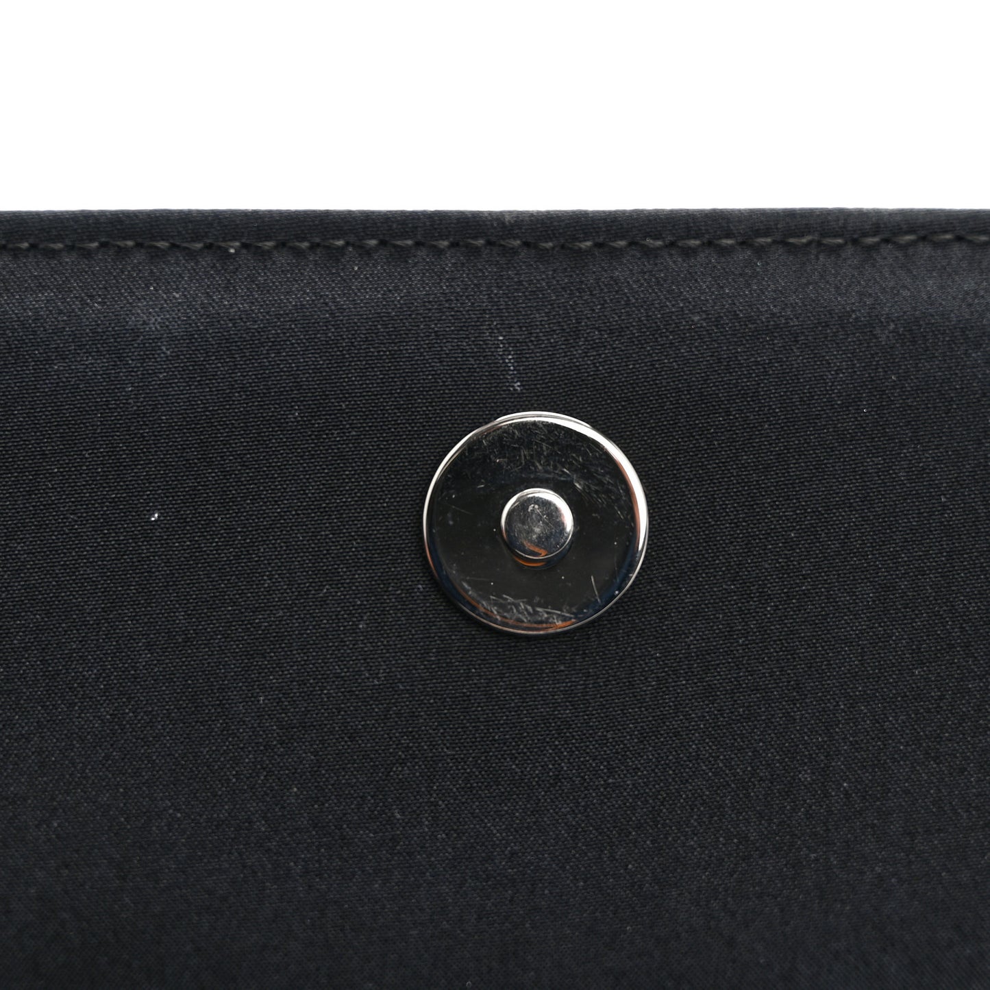 Satin Ribbon Bow Clutch Black