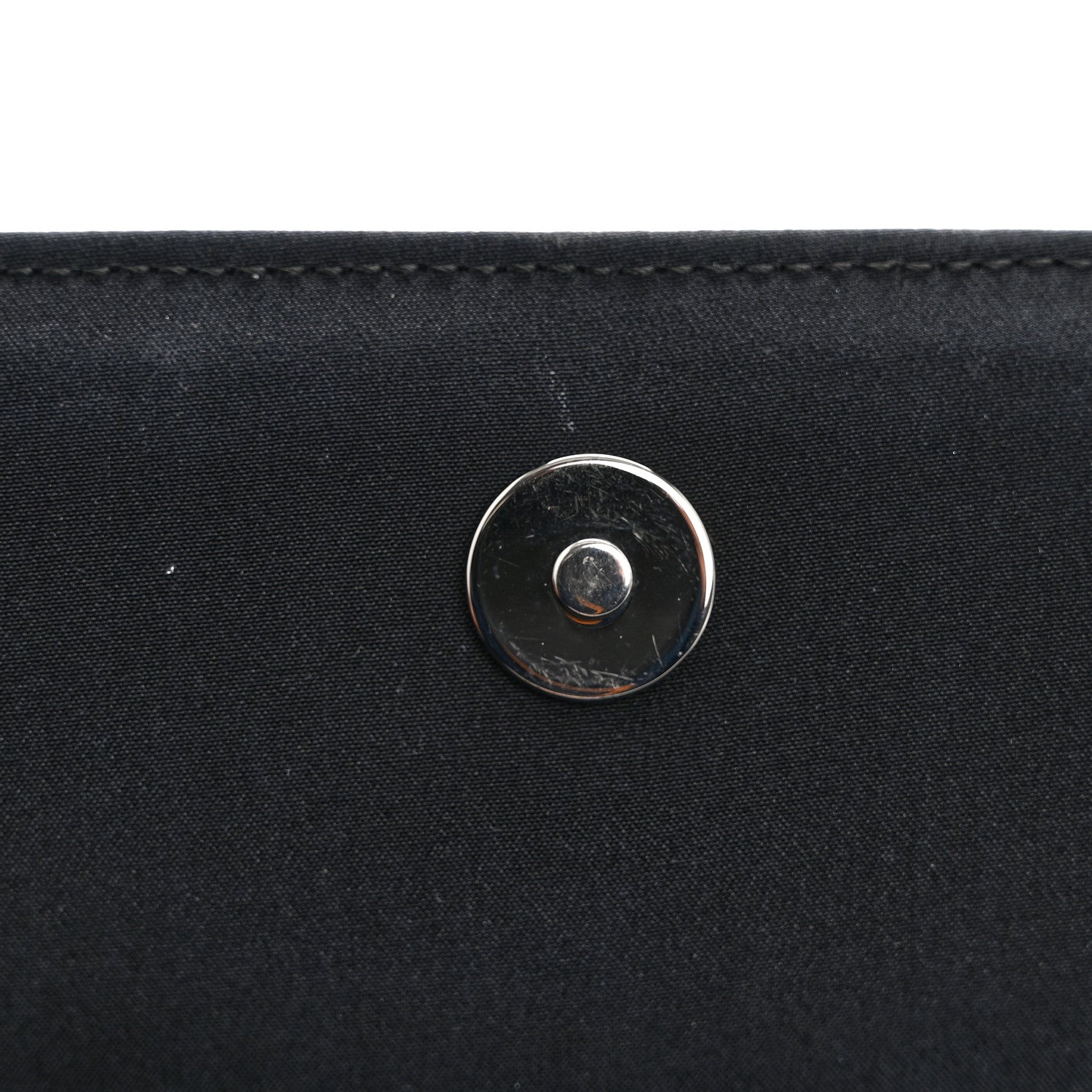 Chanel Satin Ribbon Bow Clutch Black 8 of 20