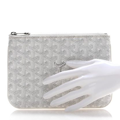 Goyard Goyardine Senat Pochette PM White 2 of 8