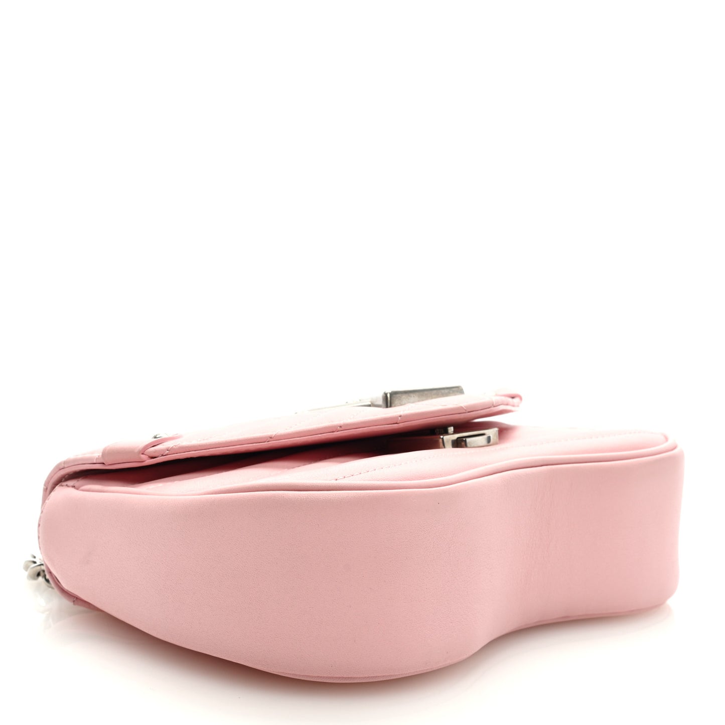 Calfskin New Wave Chain PM Smoothie Pink