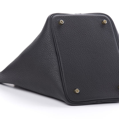 Hermes Taurillon Clemence Picotin Lock 22 MM Black 9 of 11