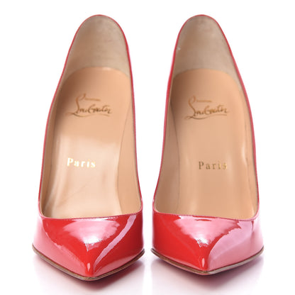 Christian Louboutin Patent Pigalle Follies 100 Pumps 35.5 Pavot 2 of 11