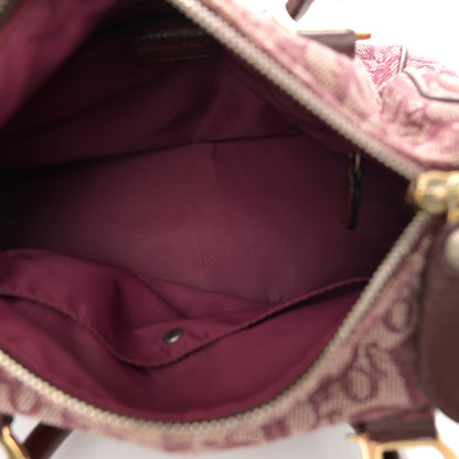Christian Dior Monogram Boston Red 5 of 18