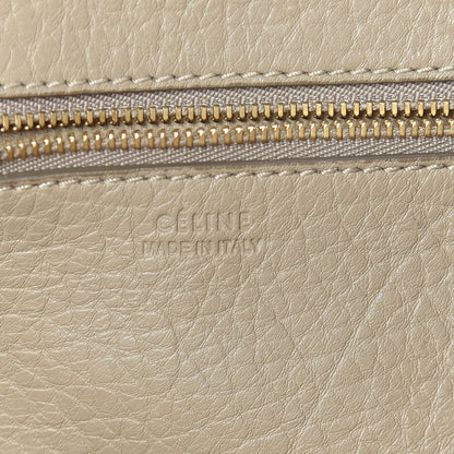 Celine Crisped Calfskin Medium Tie Knot Tote Light Taupe 9 of 11