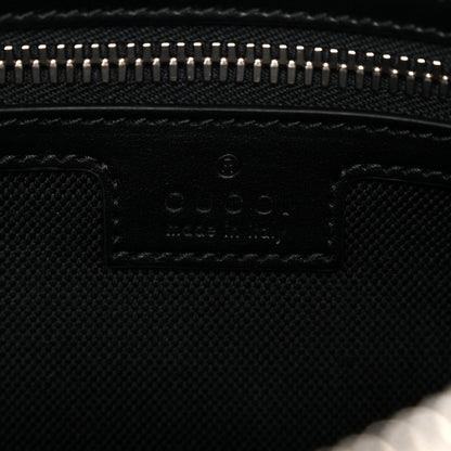 Gucci Soft GG Supreme Monogram Web Belt Bag Black Grey 6 of 10