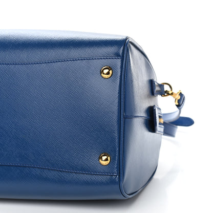 Prada Saffiano Vernice Bauletto Azzurro 9 of 9