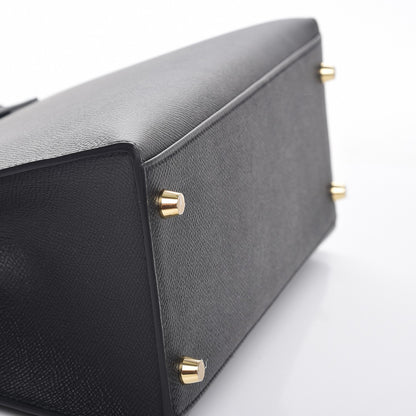 Hermes Epsom Kelly Sellier 28 Black 19 of 30
