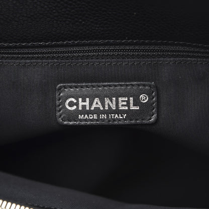 Chanel Caviar Quilted Grand Shopping Tote GST Black 6 of 14
