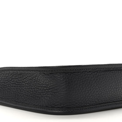 Hermes Taurillon Clemence Zigzag Evelyne TPM Caban Black Bleu Zellige Indigo 6 of 8