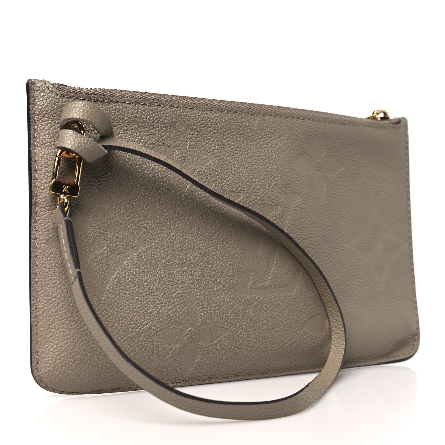 Louis Vuitton Empreinte Monogram Giant Neverfull MM Pochette Tourterelle 3 of 7