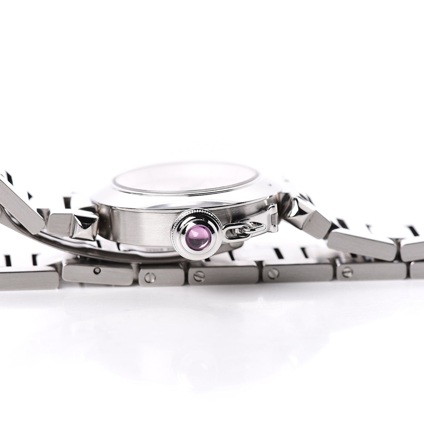 Stainless Steel 27mm Miss Pasha Quartz Watch Pink