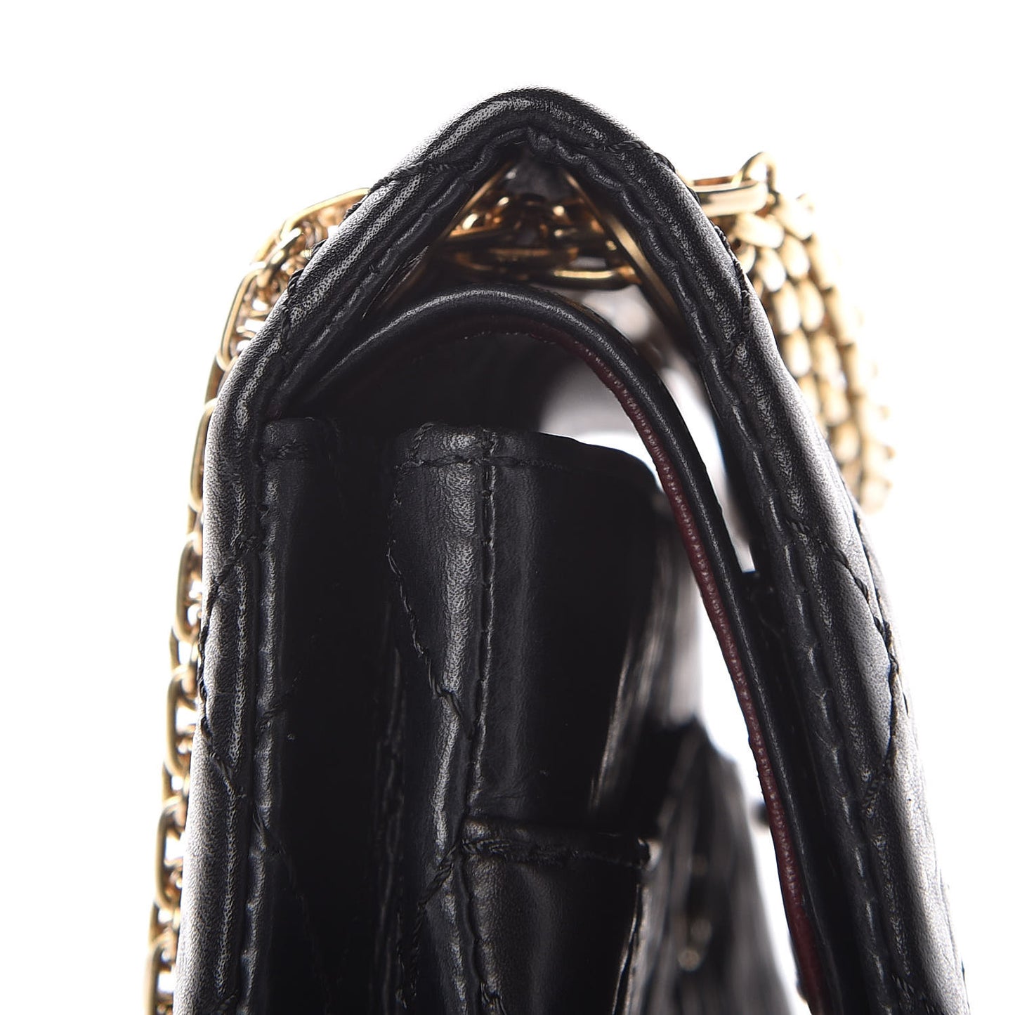 Aged Calfskin 50th Anniversary 2.55 Reissue 225 Flap Black