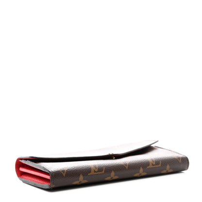 Louis Vuitton Monogram Sarah Wallet NM Coquelicot 4 of 7