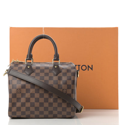 Louis Vuitton Damier Ebene Speedy Bandouliere 25 15 of 15