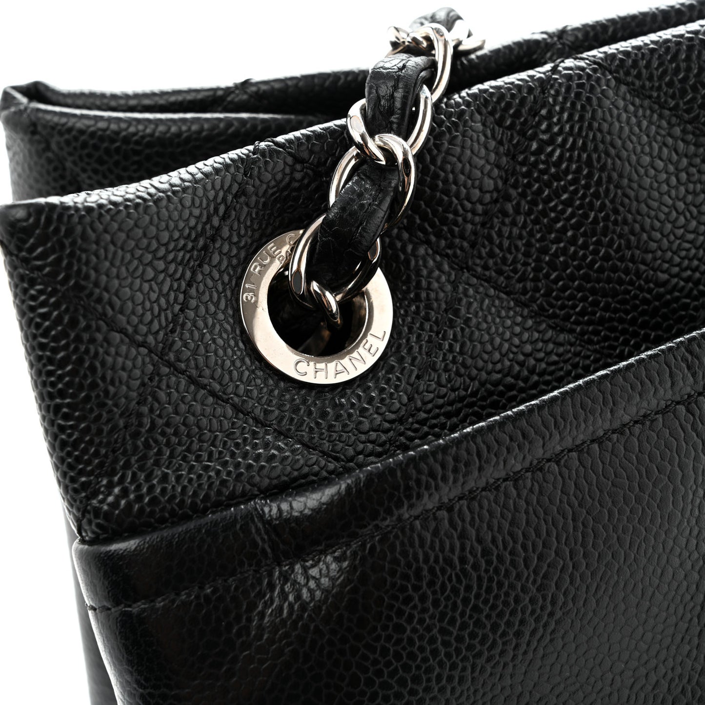 Caviar Timeless CC Soft Tote Black