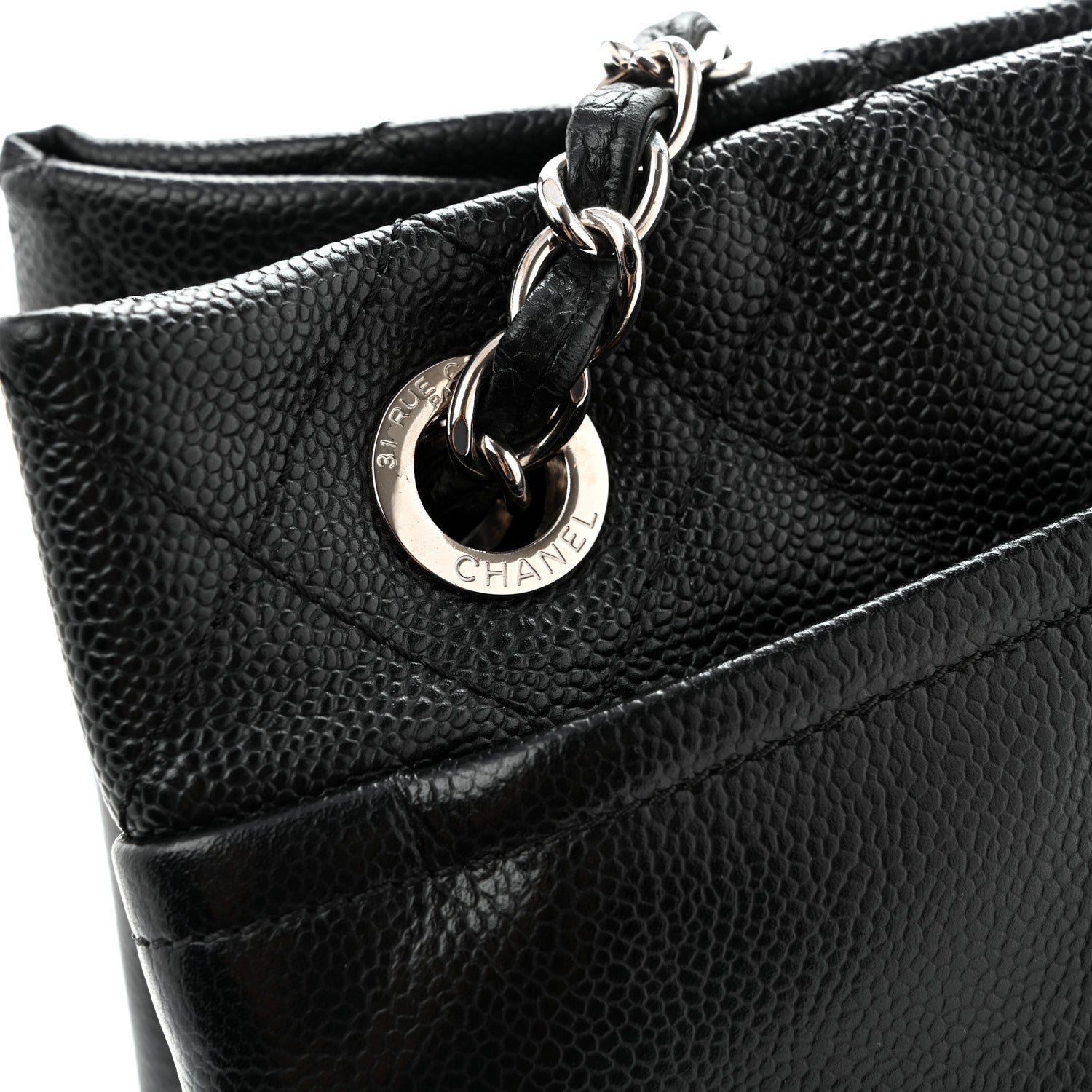 Chanel Caviar Timeless CC Soft Tote Black 11 of 12