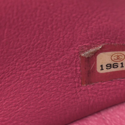 Chanel Patent Calfskin Quilted Mini Rectangular Flap Pink 7 of 11