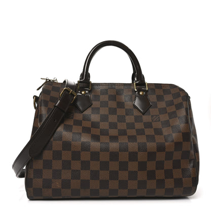 Louis Vuitton Damier Ebene Speedy Bandouliere 30 1 of 9