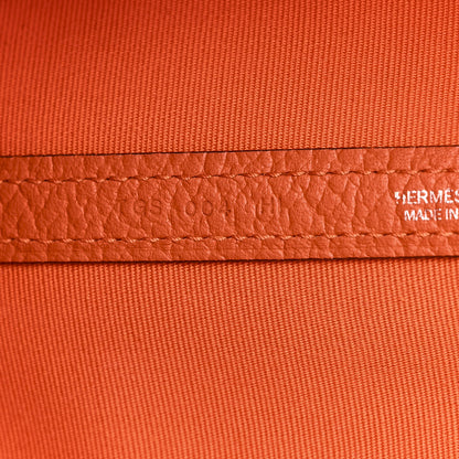 Hermes Toile Negonda Garden Party 30 TPM Orange 7 of 11