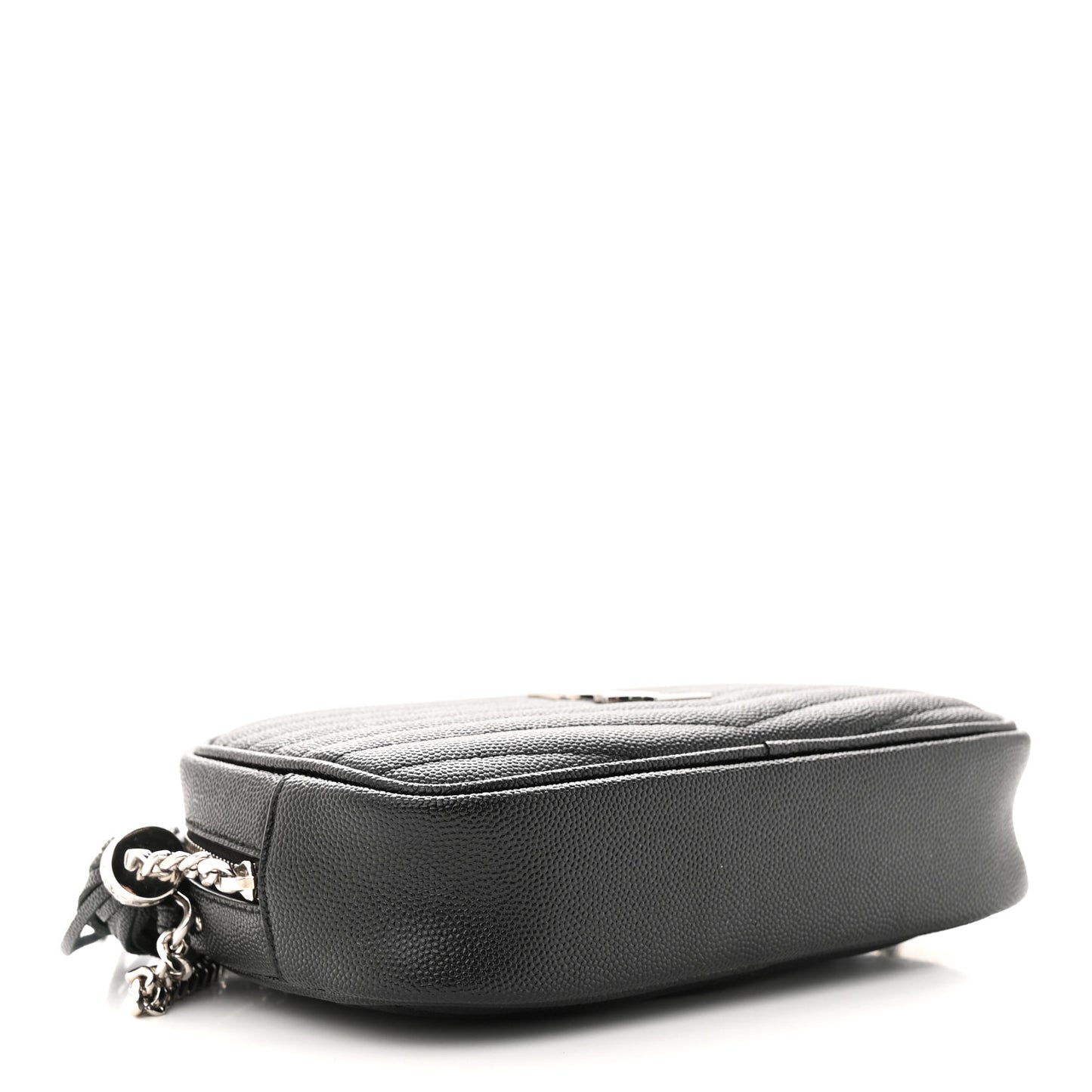 Grain De Poudre Matelasse Monogram Mini Lou Camera Bag Black