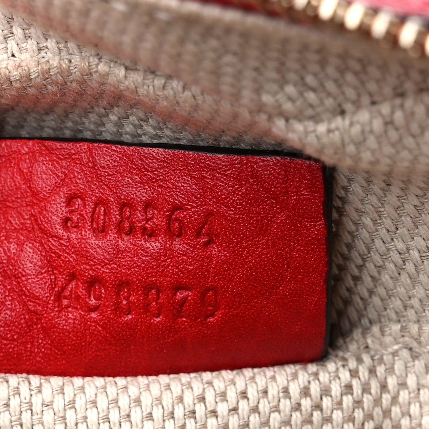 Pebbled Calfskin Small Soho Disco Bag Tabasco Red