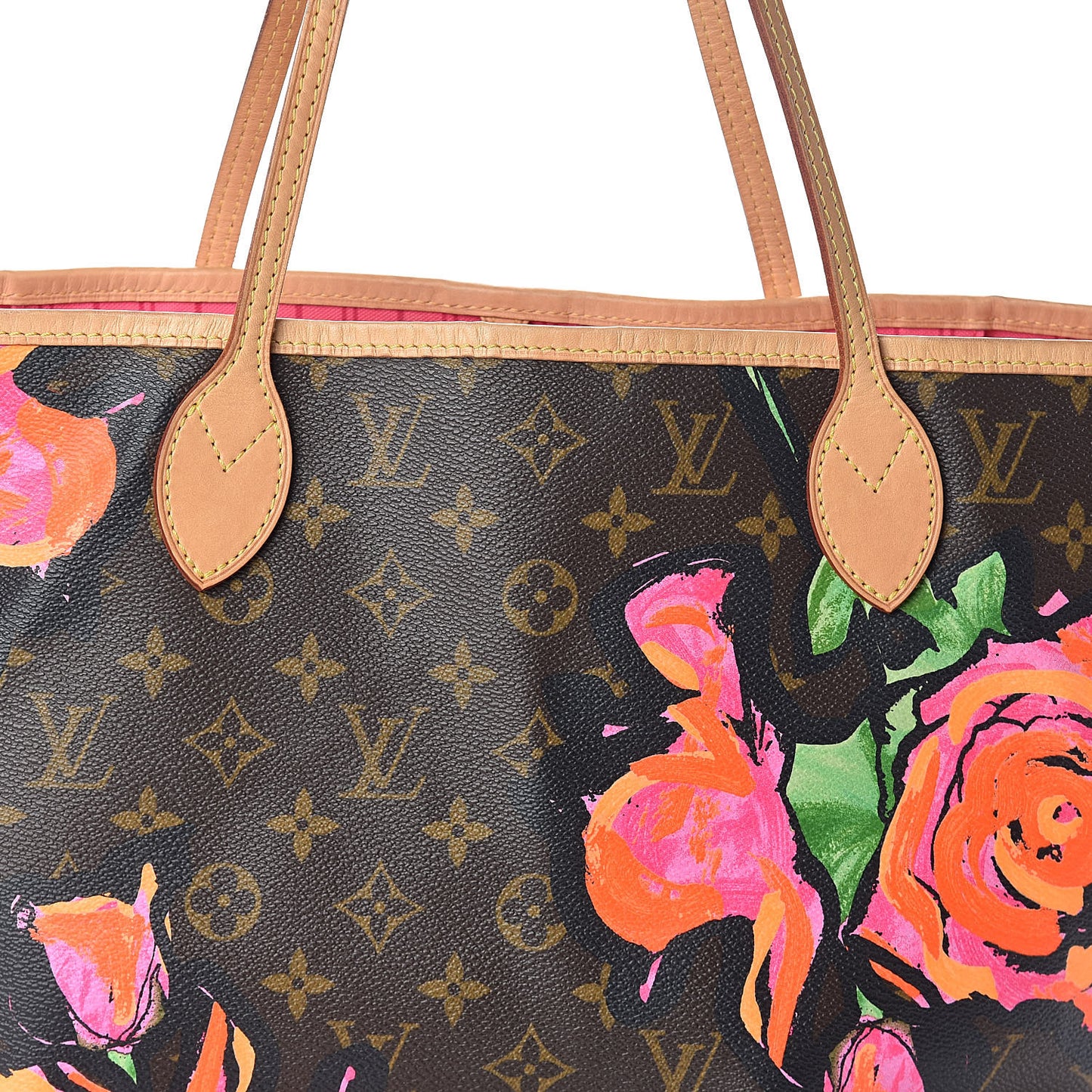 Monogram Roses Neverfull MM