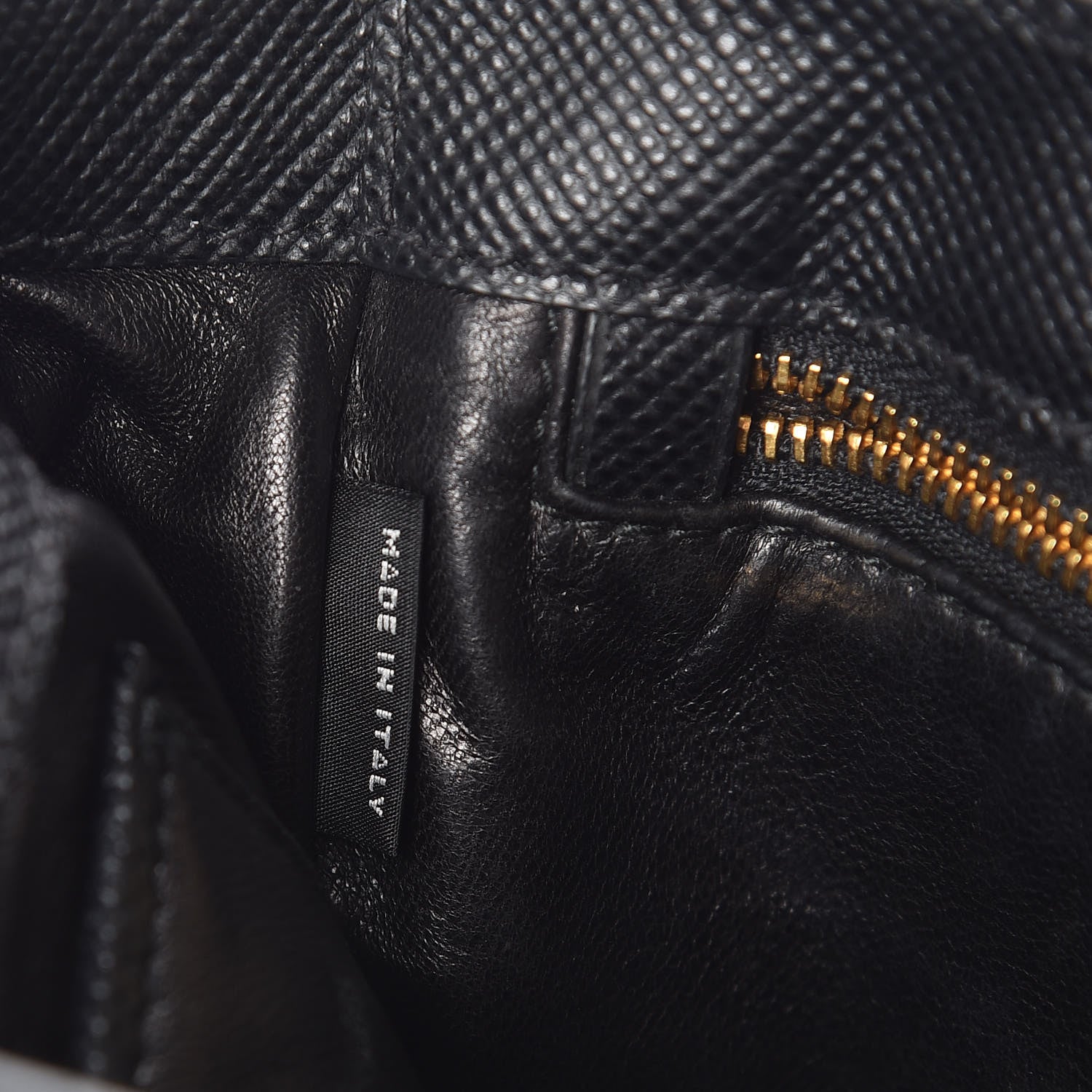Prada Saffiano Bi-Color Crossbody Bag Inchiostro Black 7 of 15