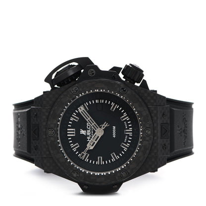 Hublot Carbon Rubber 48mm Big Bang King Power Oceanographic Automatic Watch Black 731.QX.1140.RX 2 of 4