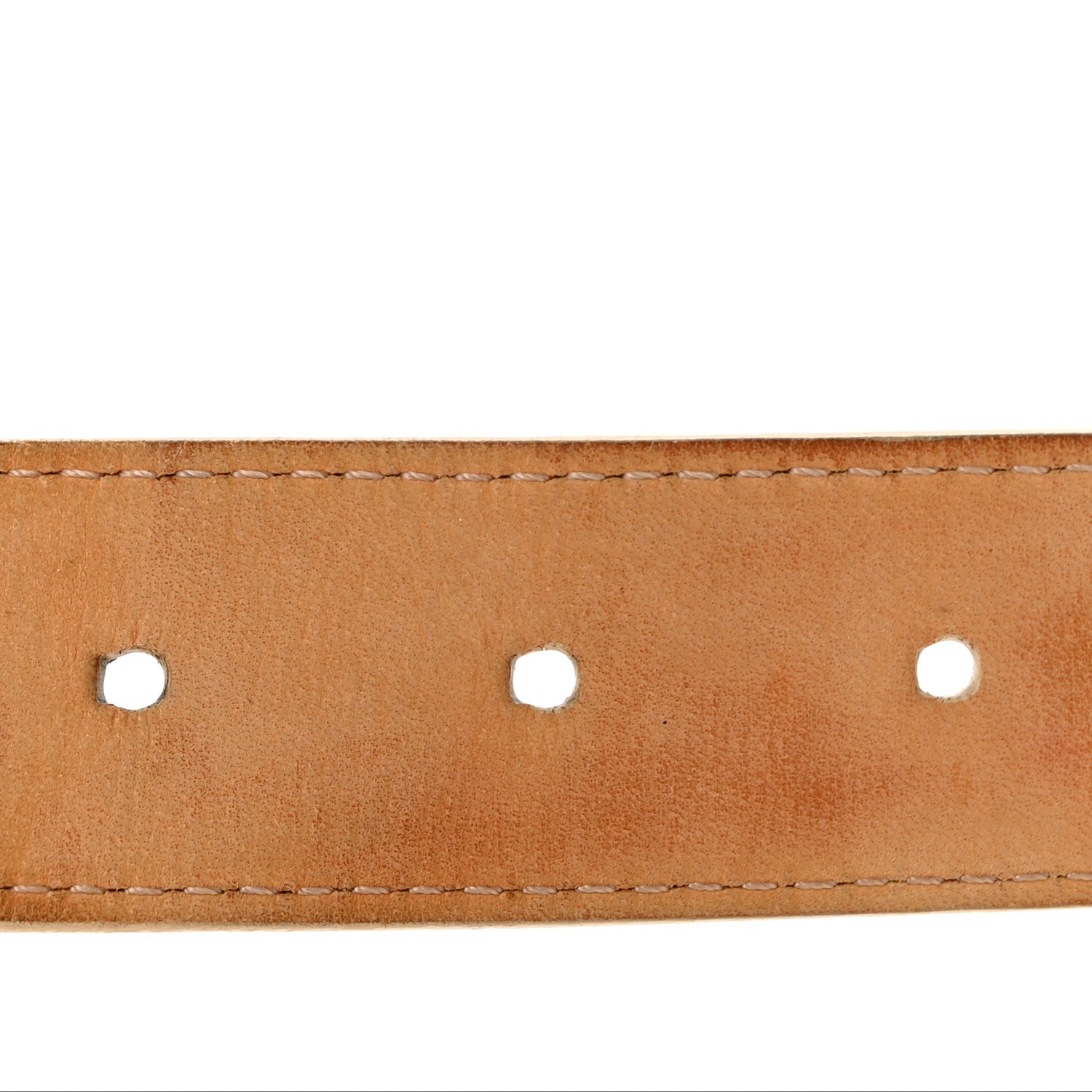Louis Vuitton Mini Damier Azur 25mm LV Initiales Belt 80 32 4 of 9