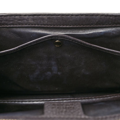 Gucci Pony Hair Jaguar Print New Bamboo Medium Top Handle Bag 14 of 14
