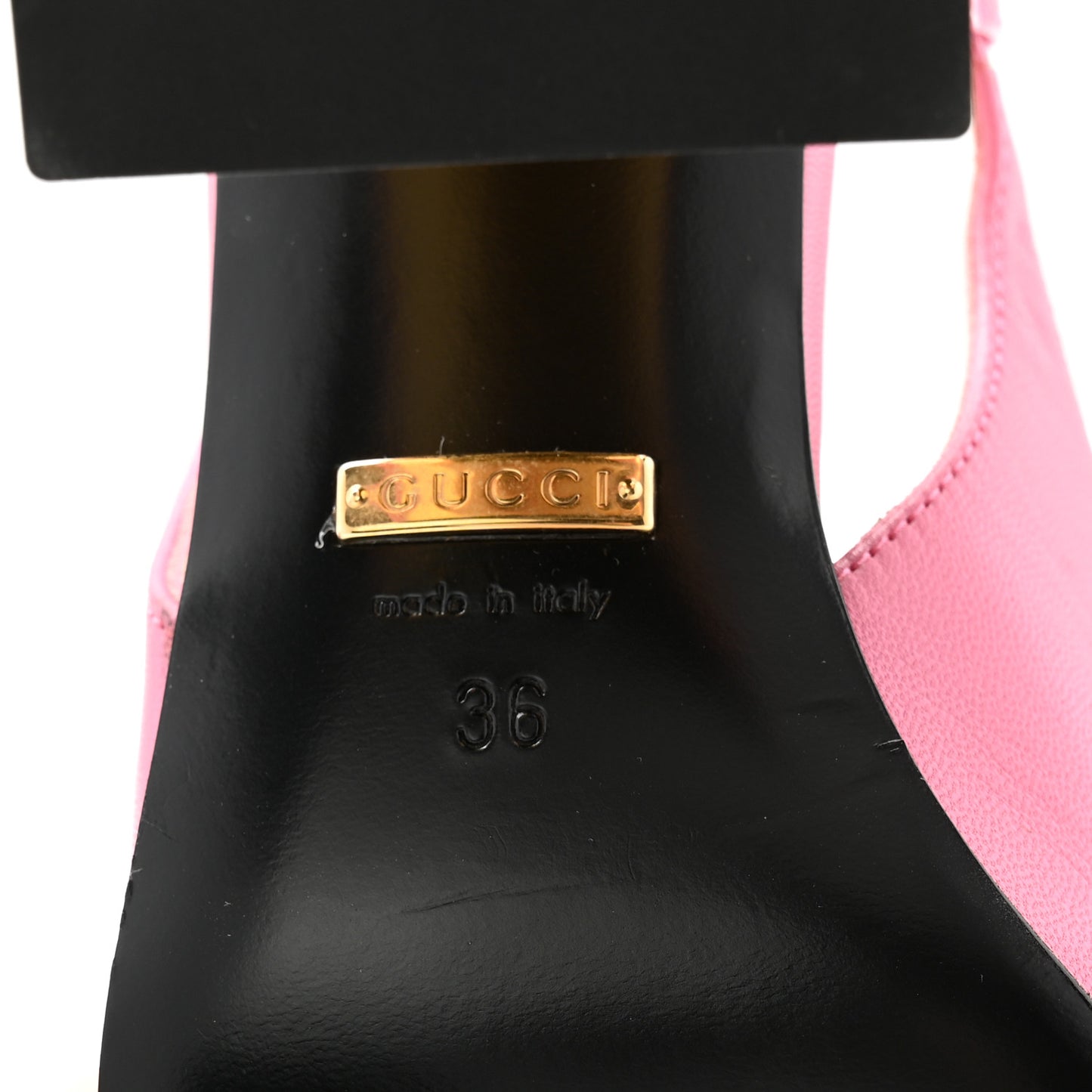 Malaga Kid Horsebit 75mm Slingback Pumps 36 Pink