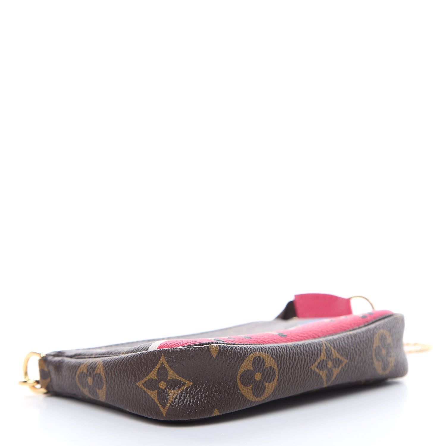 Louis Vuitton Monogram 2017 Christmas Animation Mini Pochette Accessories 4 of 8