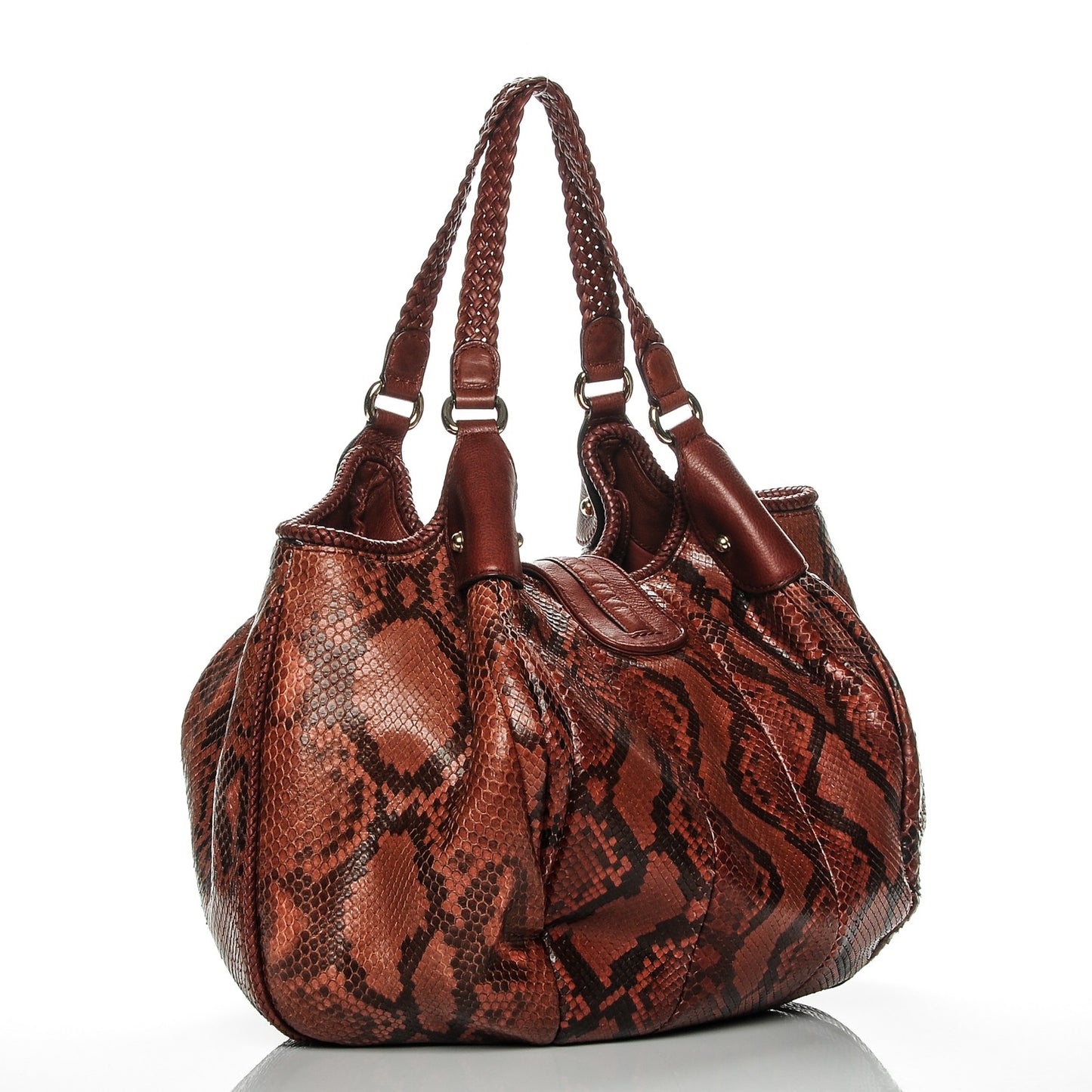 Python Medium Marrakech Shoulder Bag Red