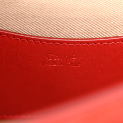 Chloe Calfskin Small Tess Bag Sepia Red 6 of 11